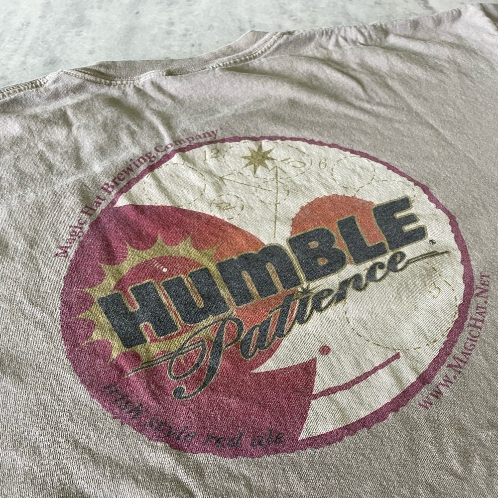 Vintage Magic Hat Brewing Company Humble Patience Tee